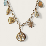 BYO VINTAGE LINKED NECKLACE (prices are displayed after selections are made)
