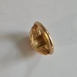 80s Textured Dome Ring