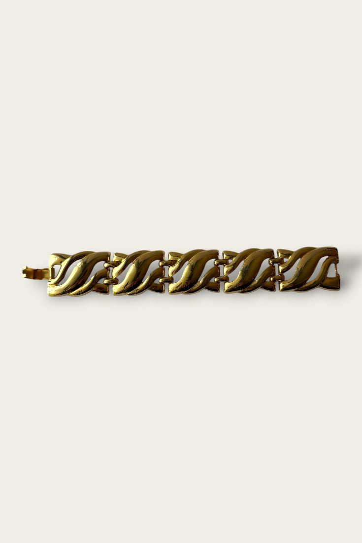 Vintage Puffy Link Bracelet