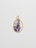 Vintage Blue Floral Porcelain Charm