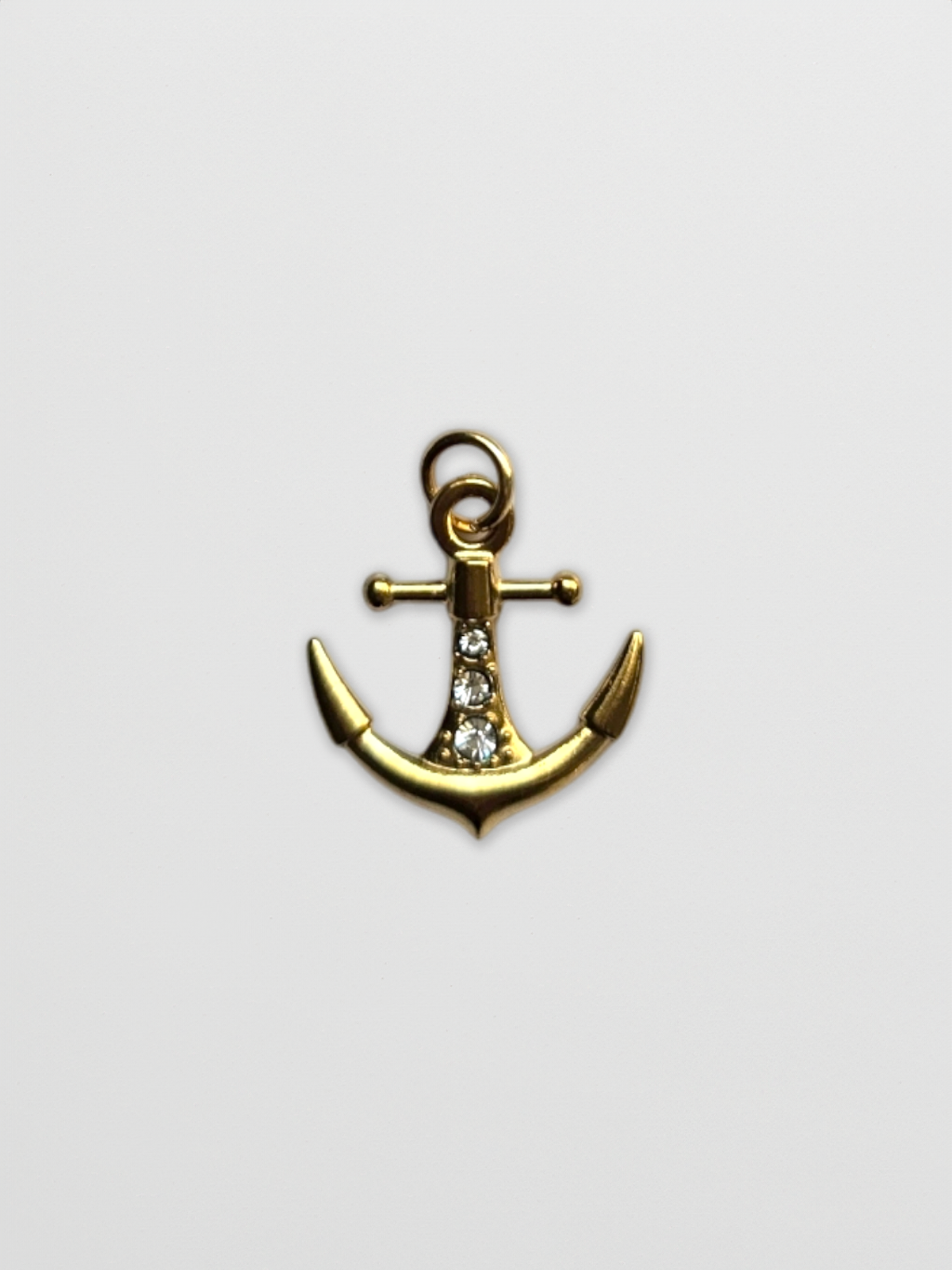 Gold Anchor Charm
