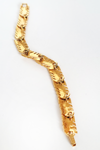 Vintage Napier Chevron Linked Bracelet