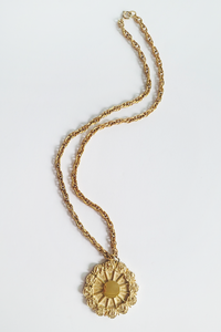 80's Napier Zodiac Pendant Necklace