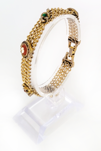 70s Charm Linked Bracelet