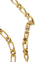 Load image into Gallery viewer, 80s Gold-Tone Monet Chunky Figaro Necklace