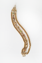 Load image into Gallery viewer, 70s Gold-Tone 3 Strand Chain Bracelet
