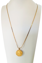 Load image into Gallery viewer, 70s Pisces Medallion Necklace