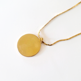 70s Pisces Medallion Necklace