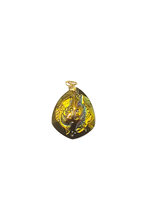 Load image into Gallery viewer, Vintage Glass Iridescent Picses Pendant