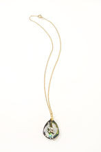 Load image into Gallery viewer, Vintage Glass Iridescent Picses Pendant