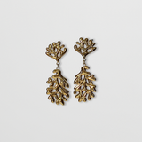 Coral Drop Earrings