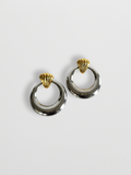 Vintage Dual Tone Earrings