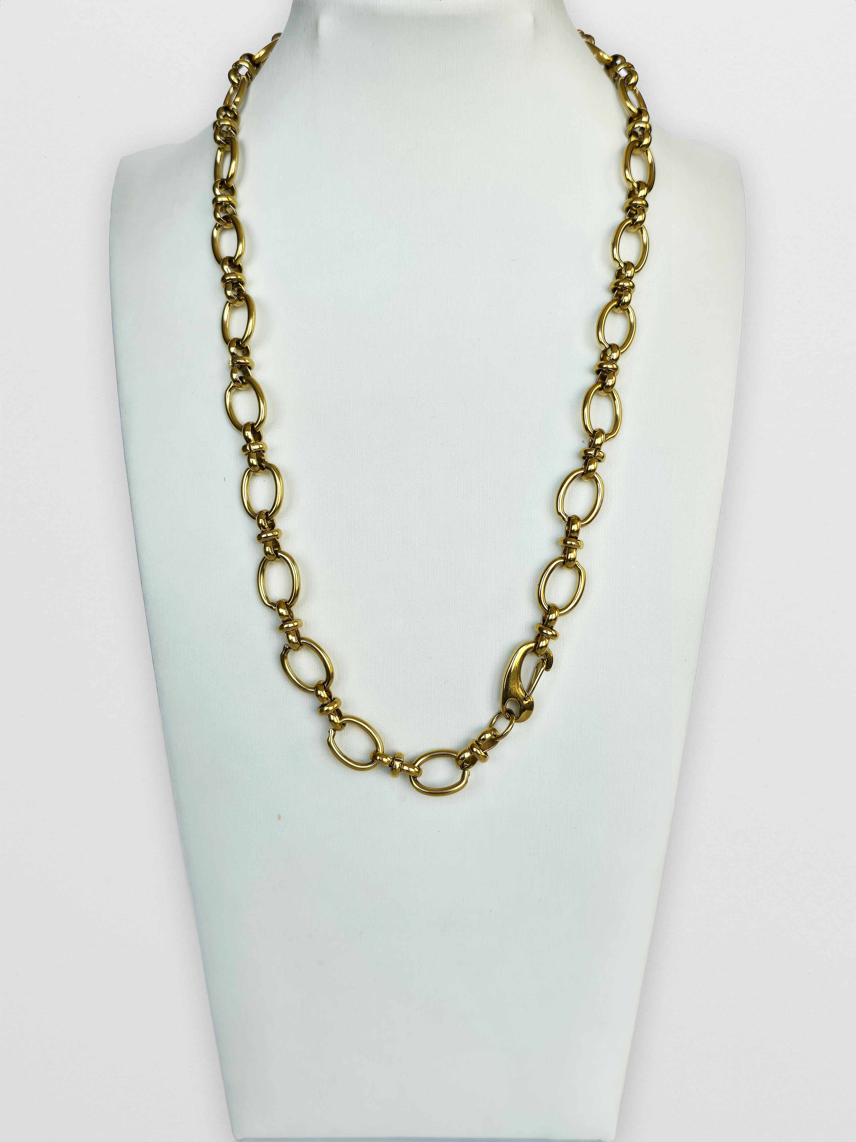 Olympia Oval Chain Necklace