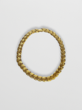 80s Napier Stroked Geometric Collar Necklace