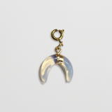 Cresent Opalite Clasp Charm