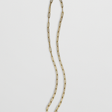 Pria Textured Paperclip Chain