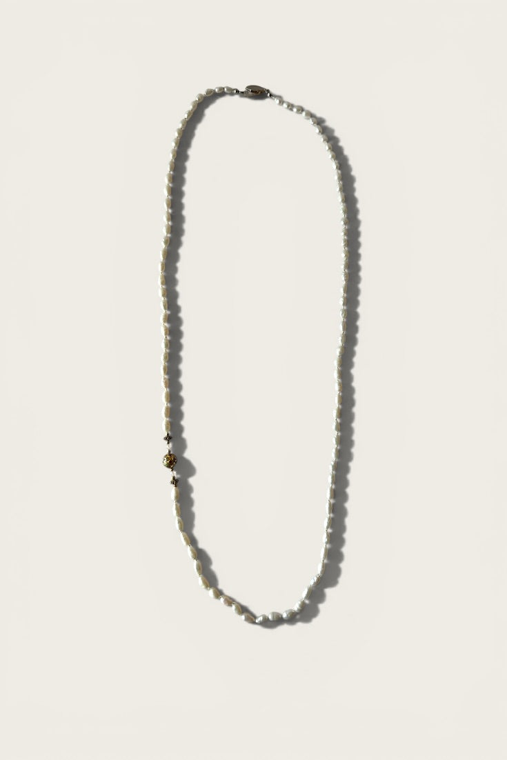 Vintage Pearl Layering Necklace