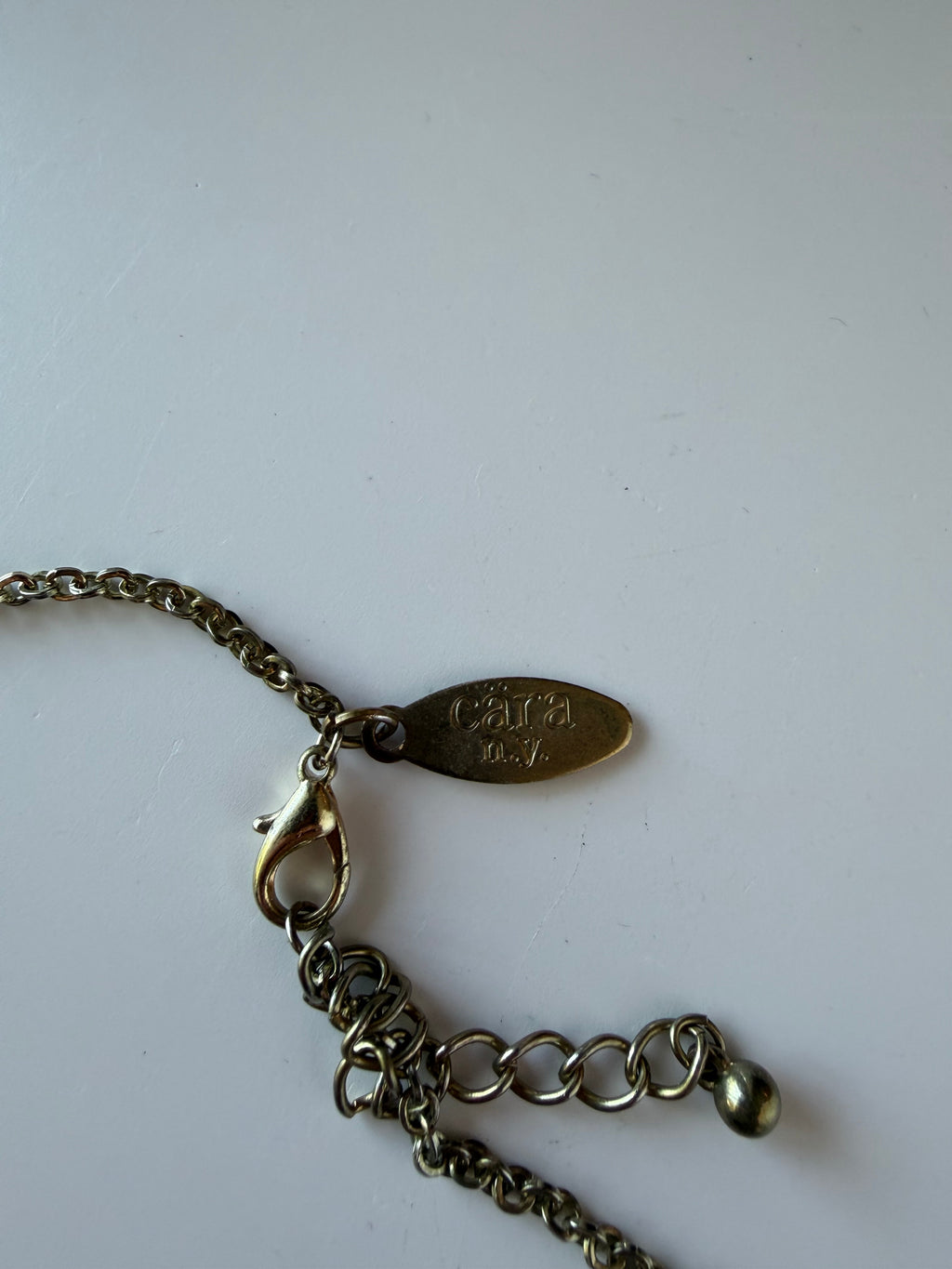 Vintage Cära Mesh Bib Necklace