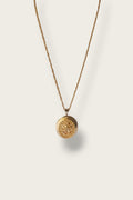 50/60's Oval Filigree Locket Necklace