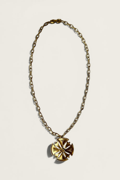 60’s Monet Maltese Cross Necklace