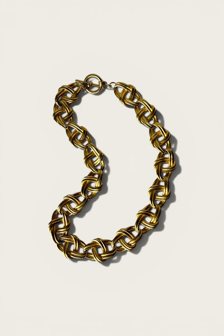 Vintage Anne Klein Knotted Necklace