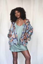 Load image into Gallery viewer, 90s Silk Printed Bomber Jacket