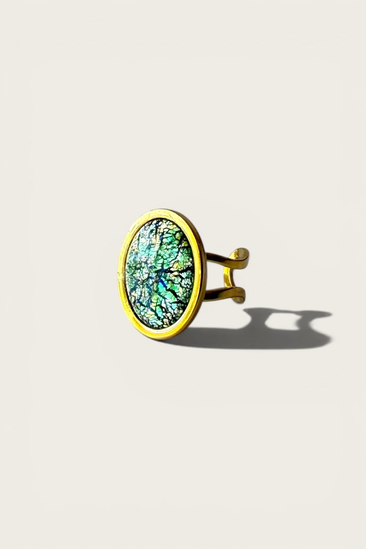 Ophelia Glass Stone Ring
