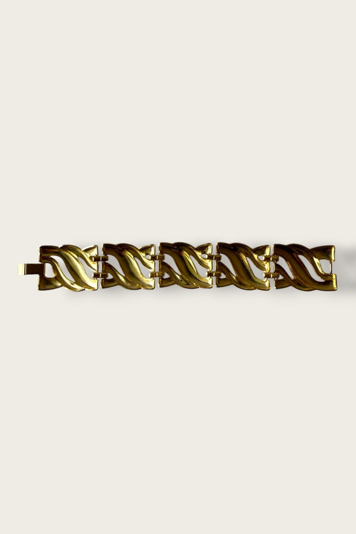 Vintage Puffy Link Bracelet