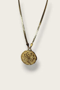 Vintage Trifari Lotus Pendant Necklace