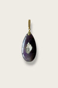 Gemstone Seashell Pendants