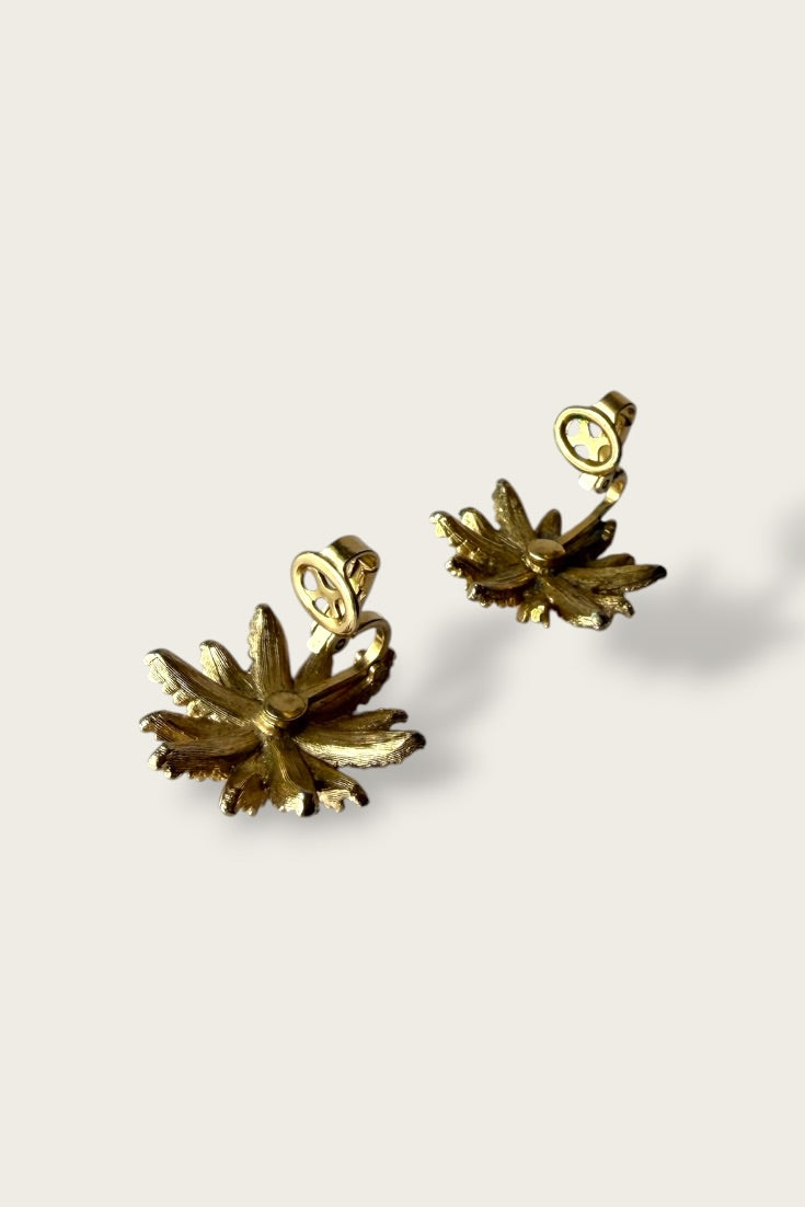 Vintage Avon Blooming Floral Earrings