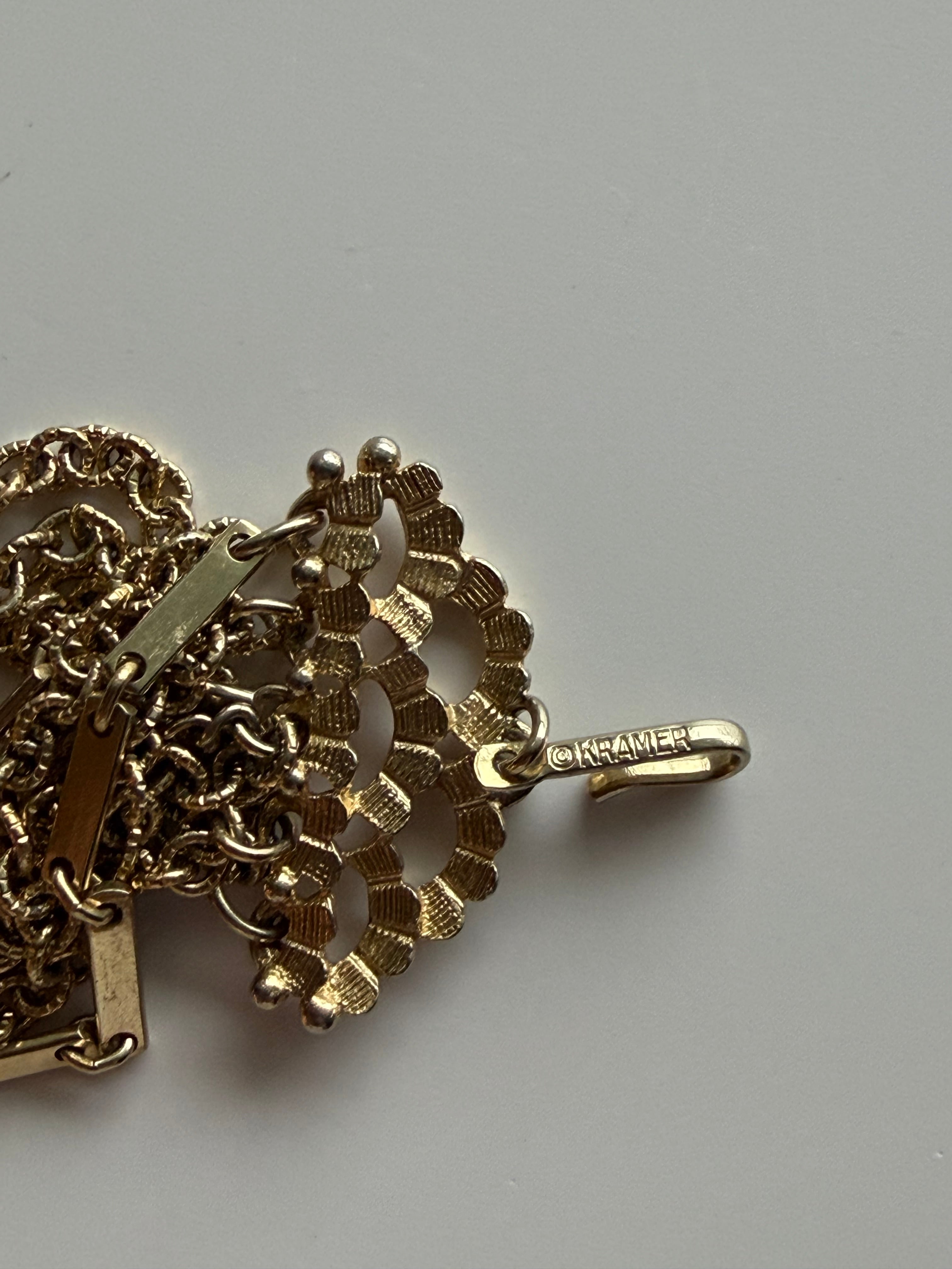Vintage Kramer Layered Necklace