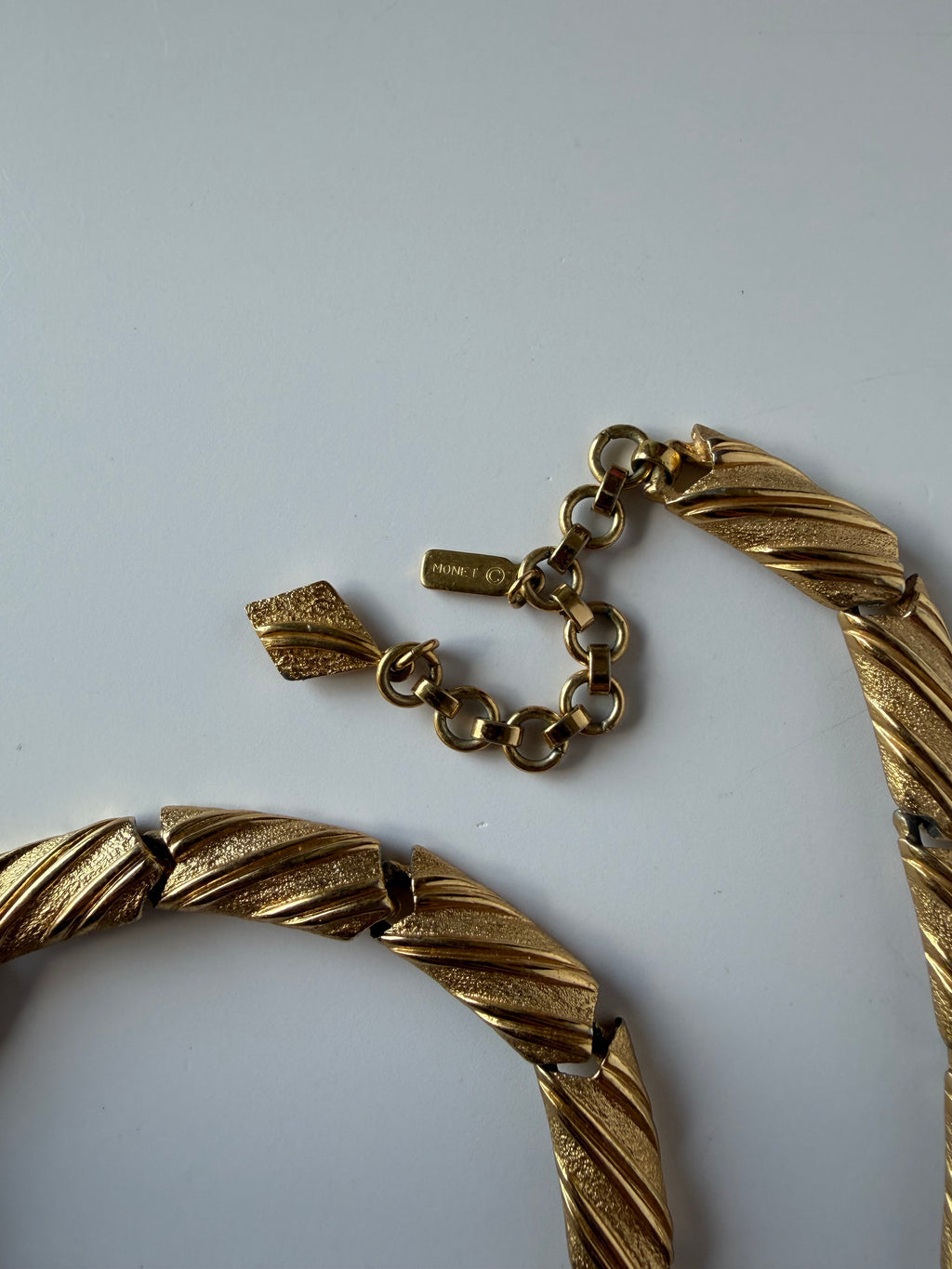 Vintage Monet Ribbon Choker