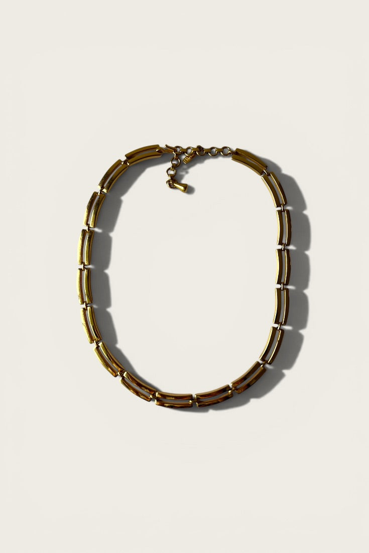 Vintage Monet Open Link Necklace
