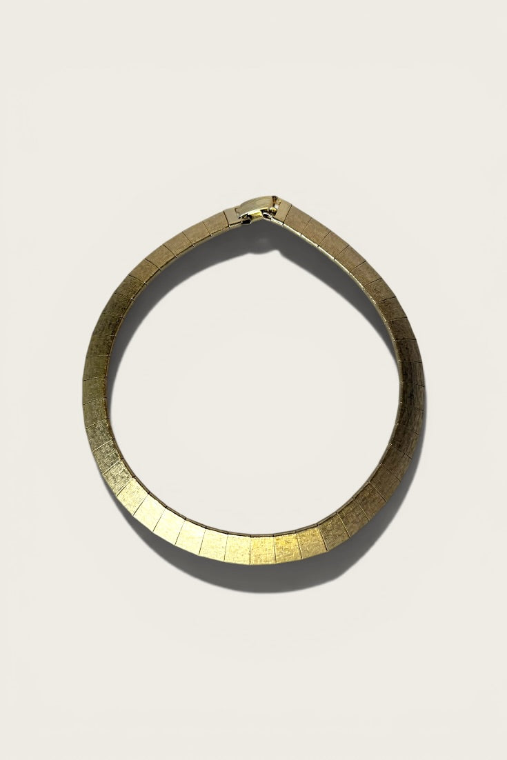 Vintage Plated Choker Necklace