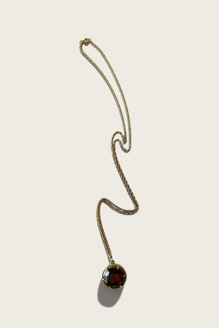 Vintage Garnet Necklace