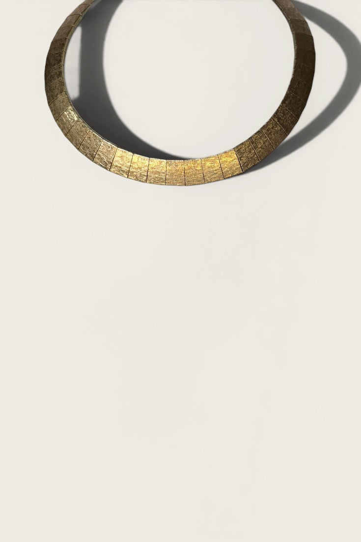Vintage Plated Choker Necklace