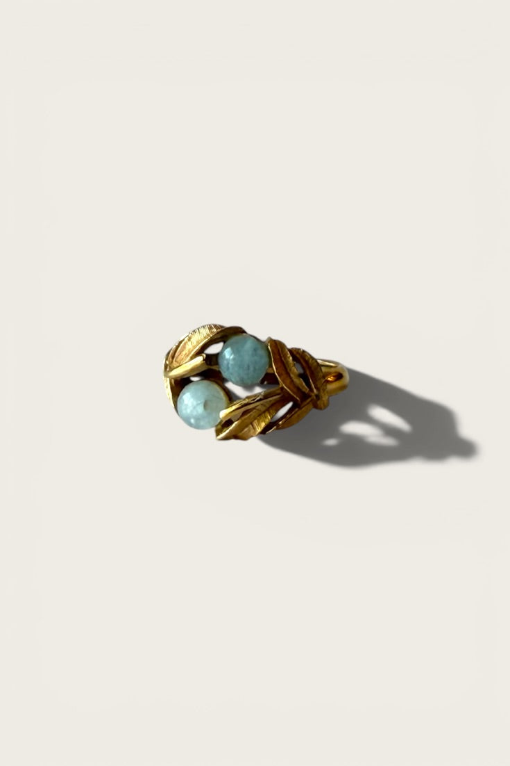Vintage Avon Aquamarine Ring