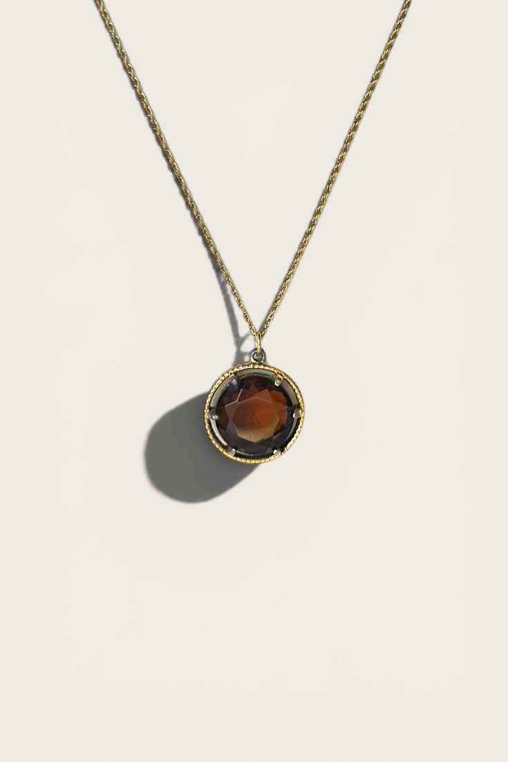 Vintage Garnet Necklace