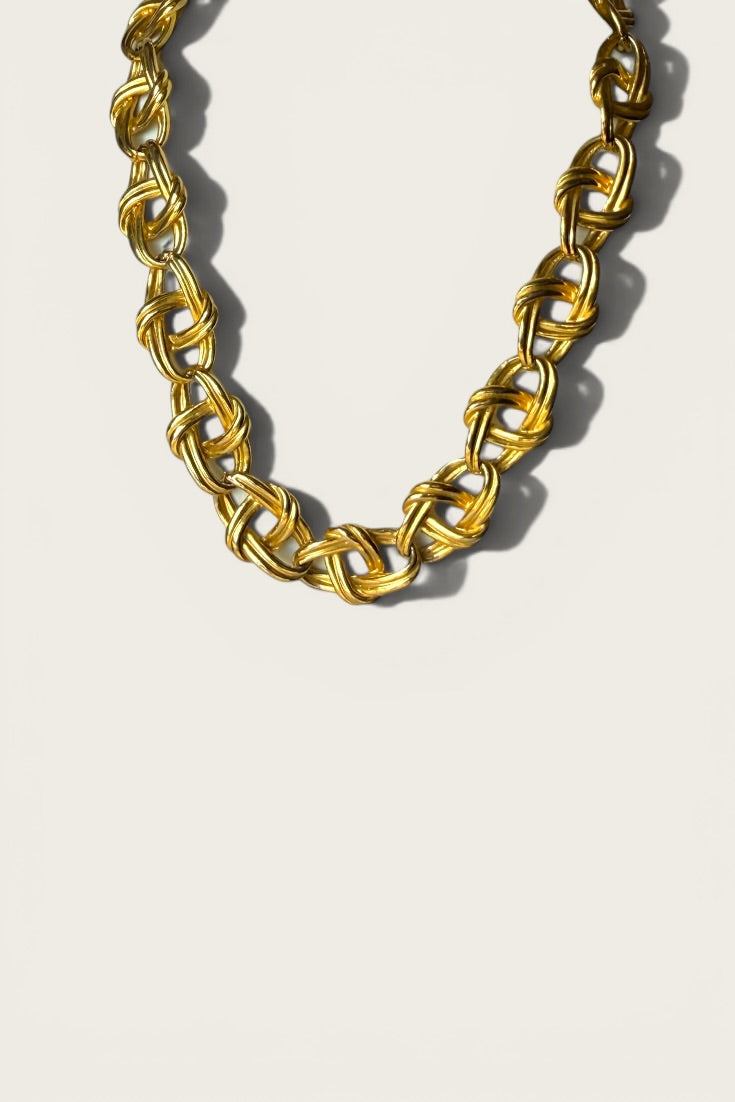 Vintage Anne Klein Knotted Necklace