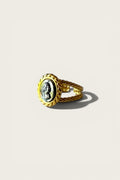 Twisted Rope Cameo Ring