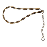 Vintage Gold-tone Oblong Chain Belt