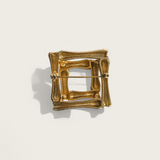 Vintage Square Bamboo Brooch