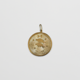 Vintage Pisces Medallion