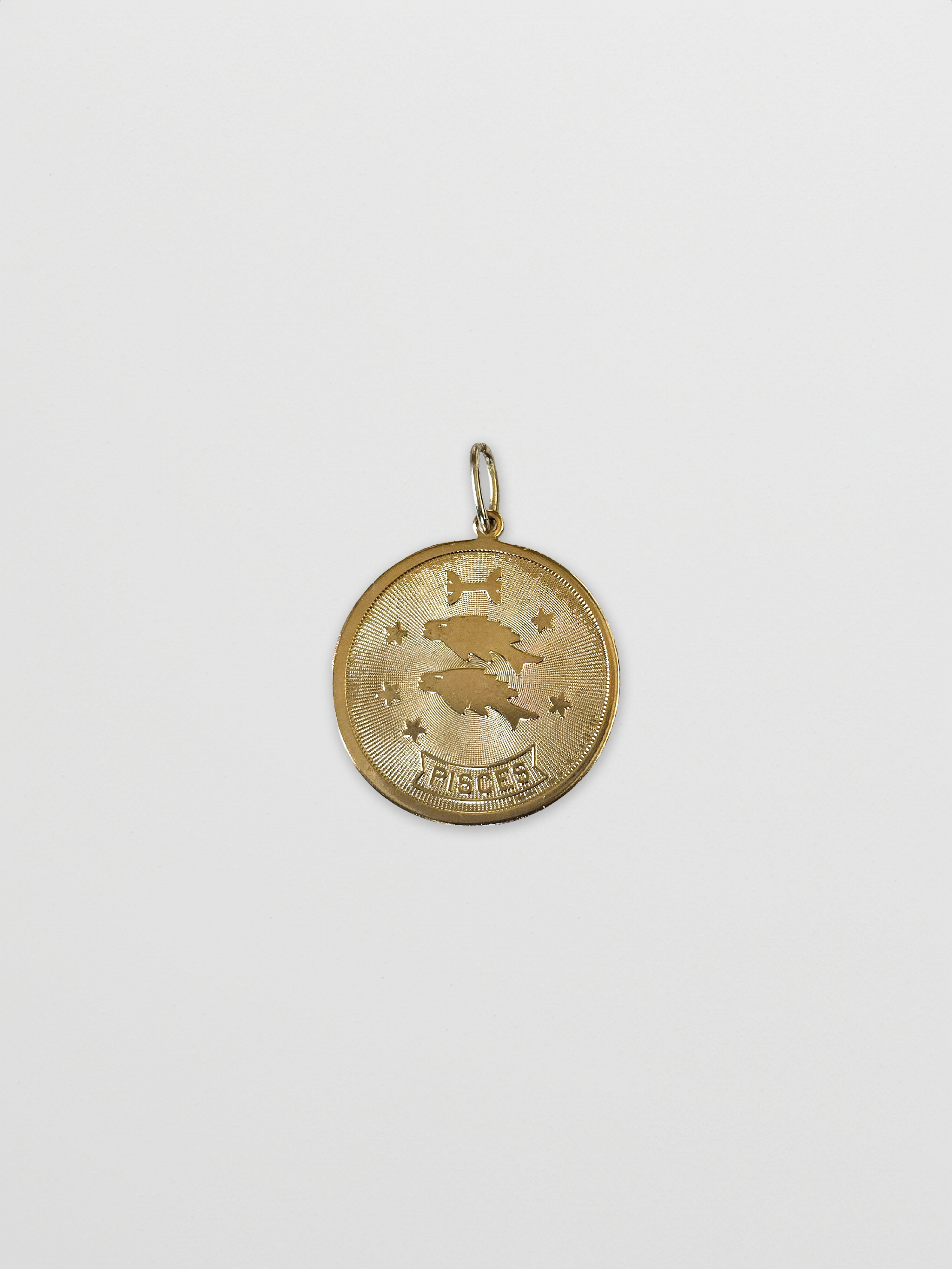 Vintage Pisces Medallion
