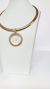 60's Aries Pendant Omega Necklace