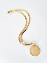 Load image into Gallery viewer, 60&#39;s Zodiac Wheel Pendant Necklace