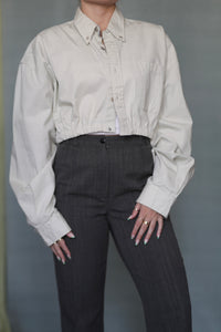 REVIVED Khaki Cropped Top