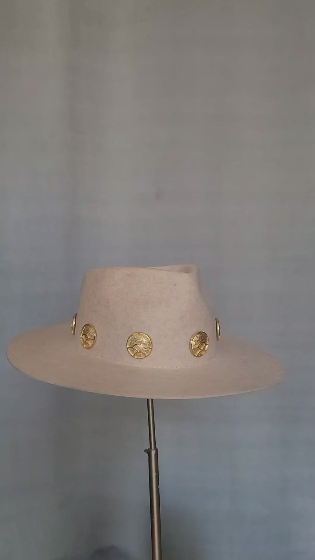 REVIVED Beige Vintage Charm Hat