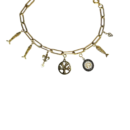 BYO Vintage Linked Bracelet